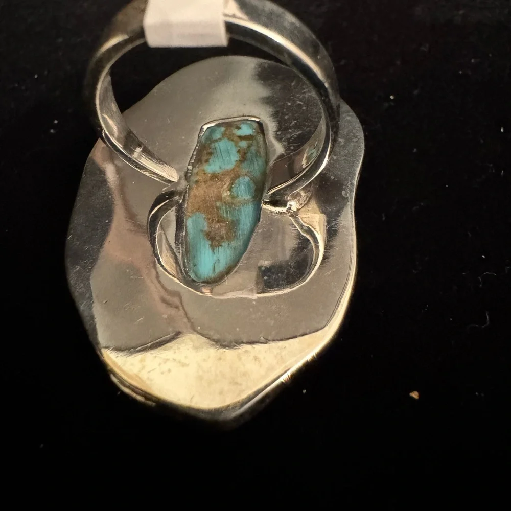 Sterling Silver‎ and Turquoise Statement Ring